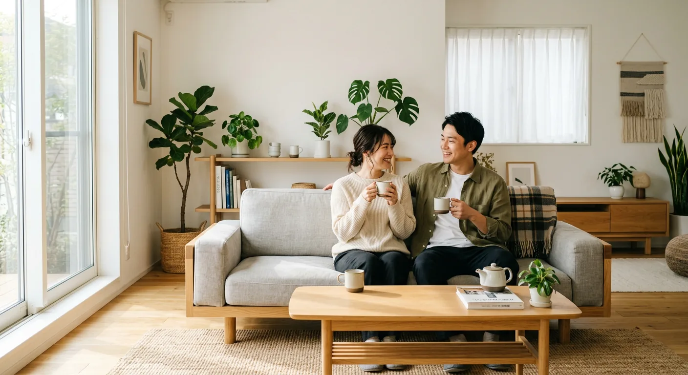 リノベ後の暮らしを楽しむご家族